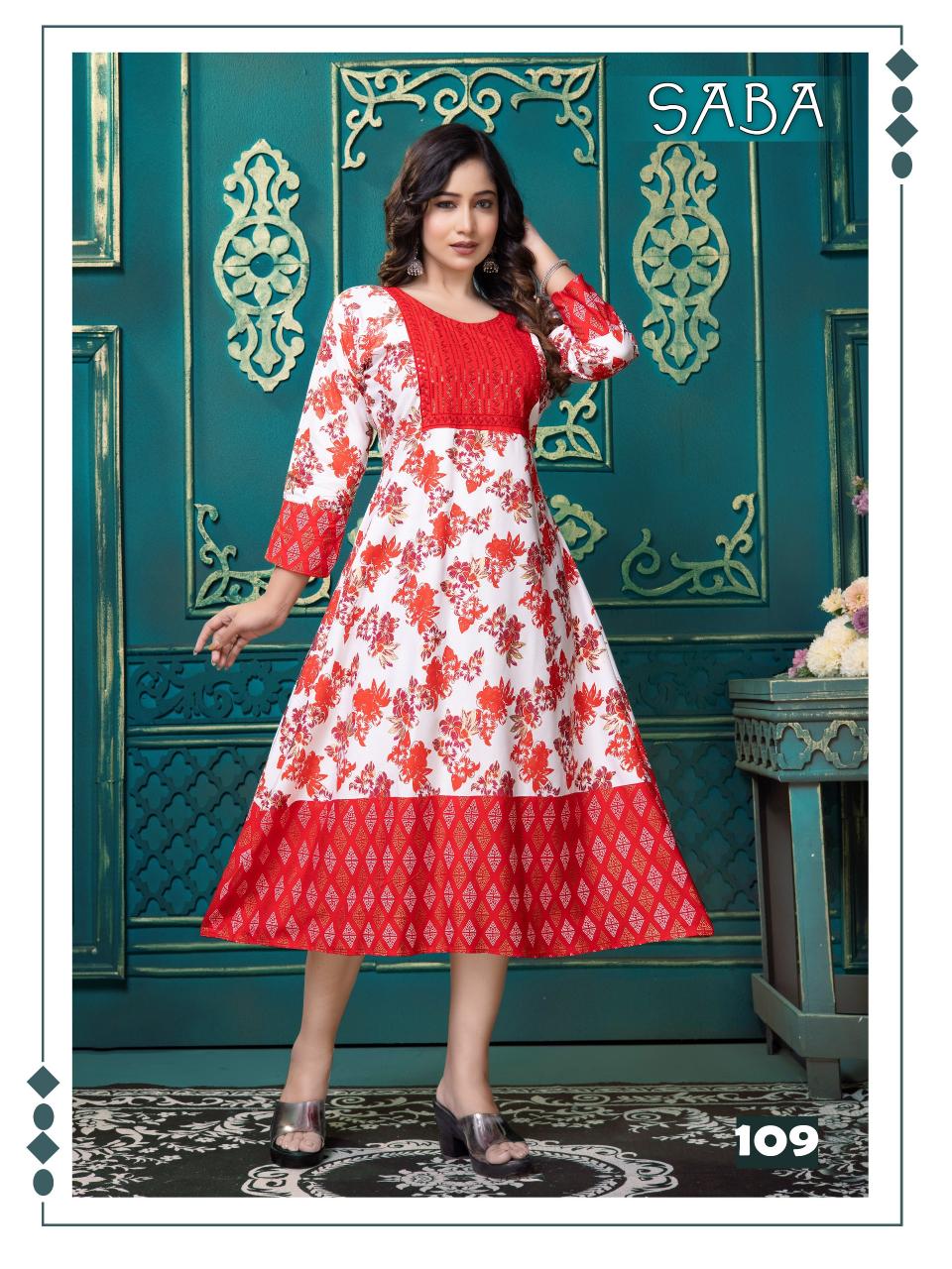 TRENDY SABA VOL 2 KURTI Wholesale catalog