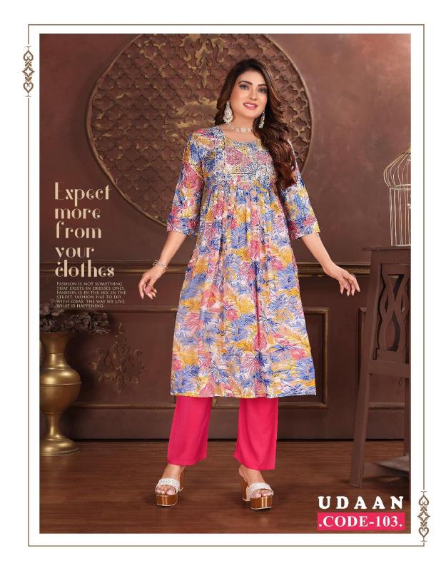 TRENDY UDAAN KURTI Wholesale catalog