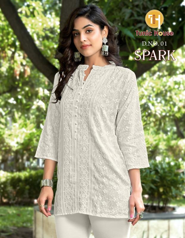 TUNIC HOUSE SPARK Kurti Wholesale catalog