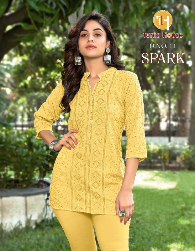 Tunic House Spark Viscouse Designer Short Top wholesale catalog