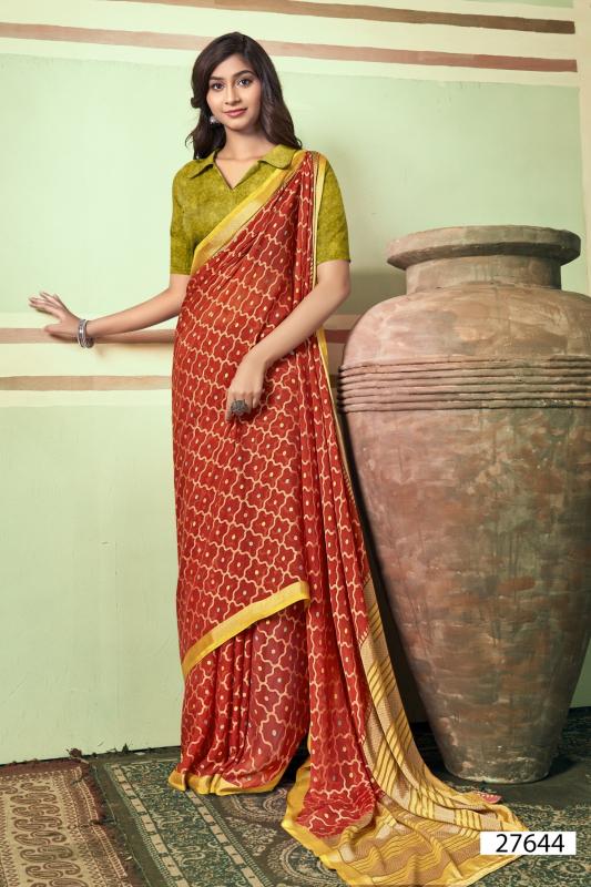 Vallabhi Monalika Designer Brasso Saree wholesale catalog