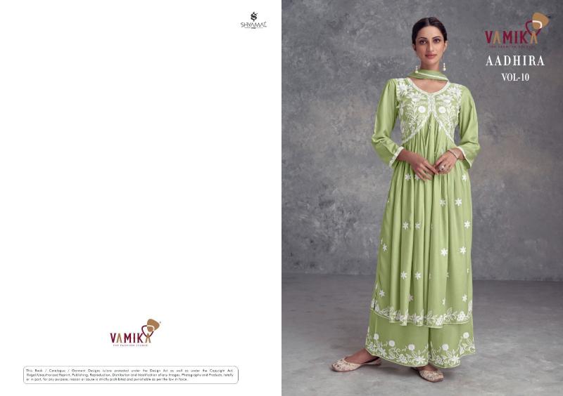 VAMIKA AADHIRA Vol-10 kurti wholesale catalog