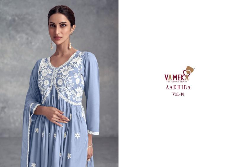 VAMIKA AADHIRA Vol-10 kurti wholesale catalog