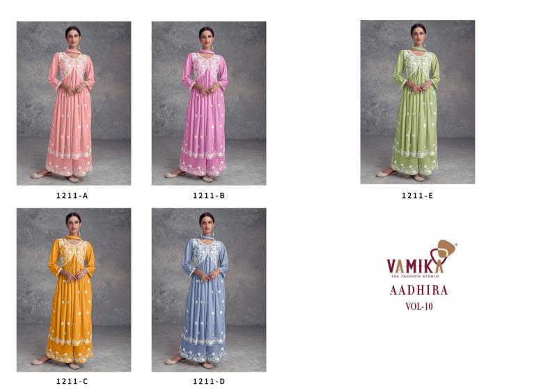 VAMIKA AADHIRA Vol-10 kurti wholesale catalog