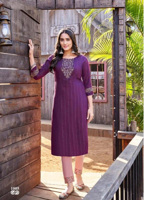 Vamika Heavy Dobby Rayon Kurti Wholesale catalog