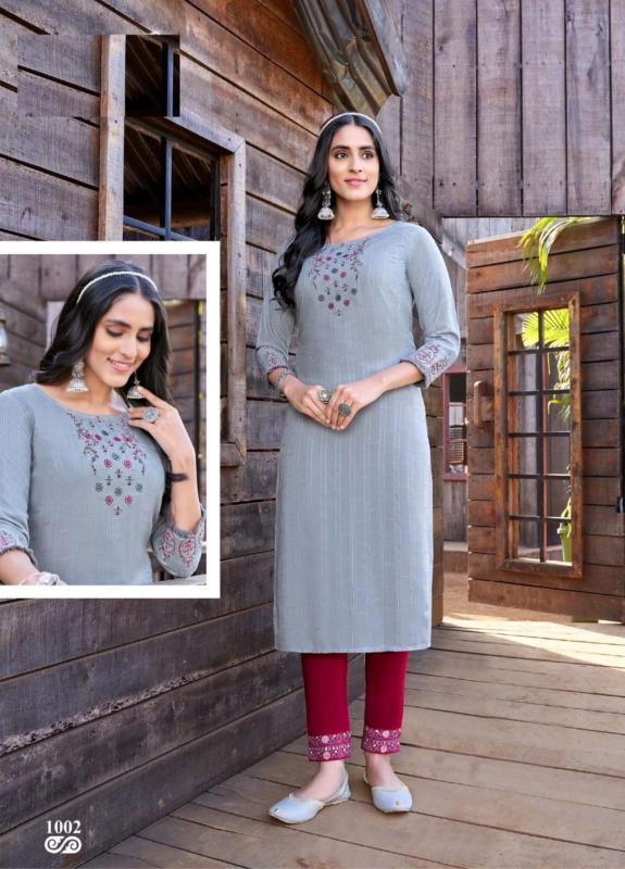 Vamika Heavy Dobby Rayon Kurti Wholesale catalog