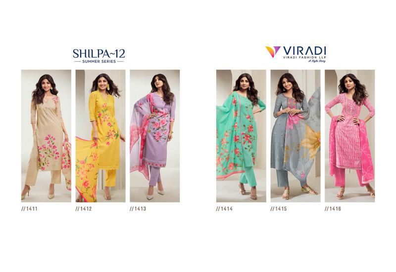 Viradi Shilpa 12 Kurti Wholesale catalog