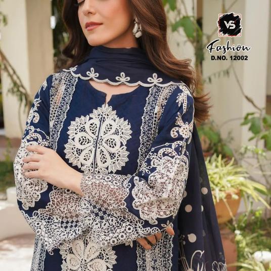 Vs Fashion 12002 Georgette Pakistani suits Wholesale catalog