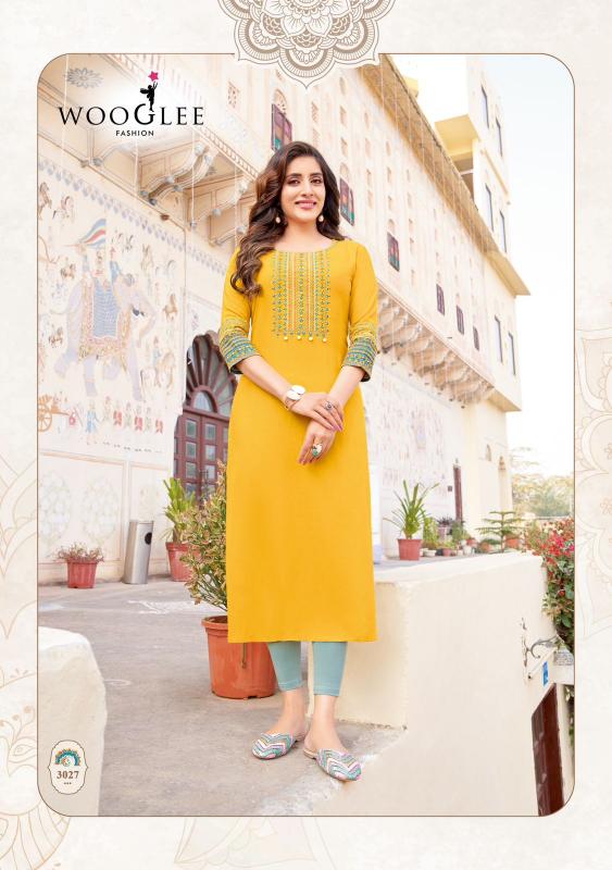 WOOGLEE Salonee vol 6 Kurti Wholesale catalog