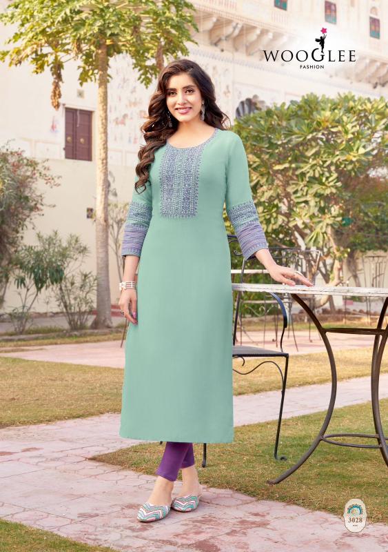 WOOGLEE Salonee vol 6 Kurti Wholesale catalog