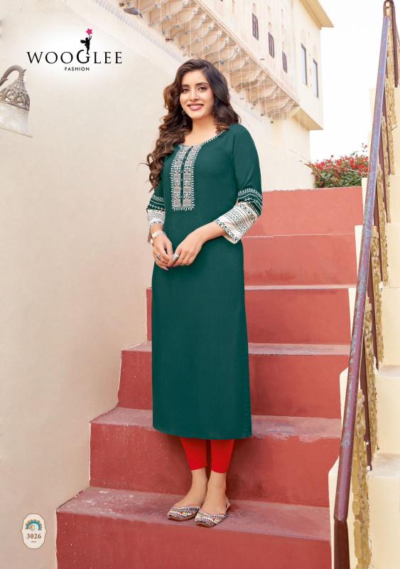 WOOGLEE Salonee vol 6 Kurti Wholesale catalog