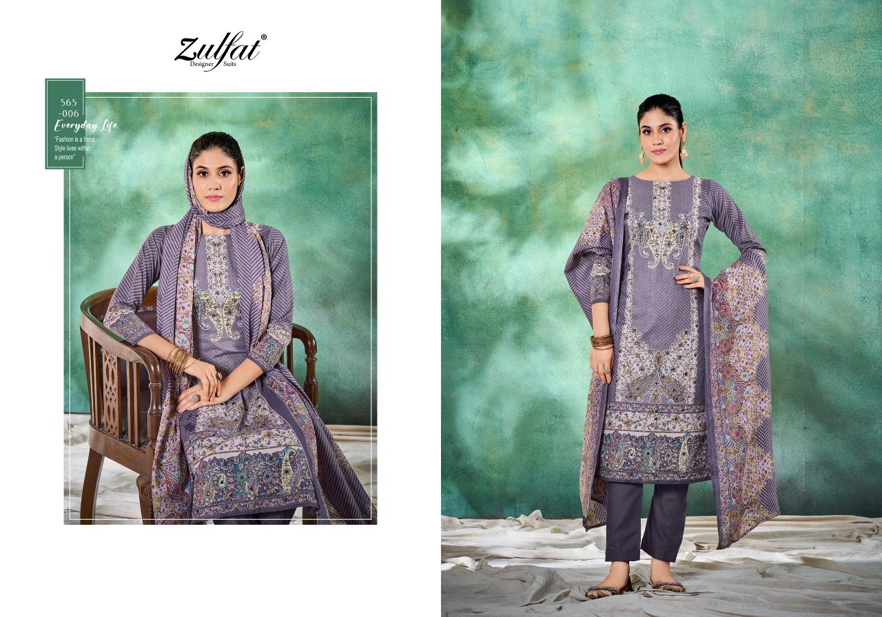 Zulfat Tania Vol 3 Cotton Printed Dress Material Wholesale catalog