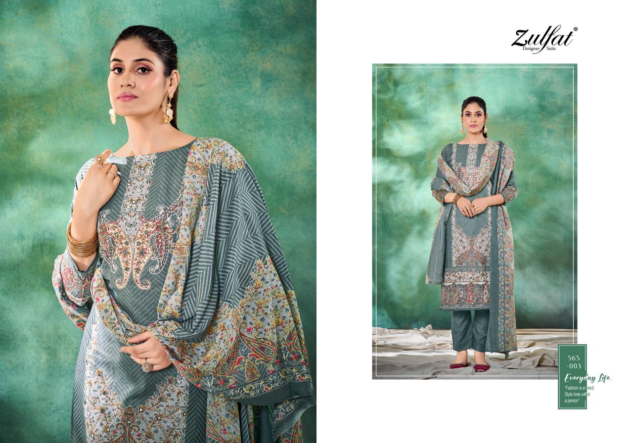 Zulfat Tania Vol 3 Cotton Printed Dress Material Wholesale catalog