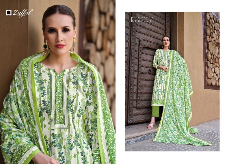 Zulfat Zohra Vol 3 Cotton Printed Designer Dress Material Wholesale catalog