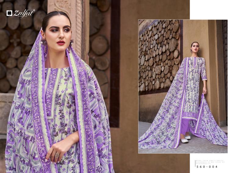 Zulfat Zohra Vol 3 Cotton Printed Designer Dress Material Wholesale catalog