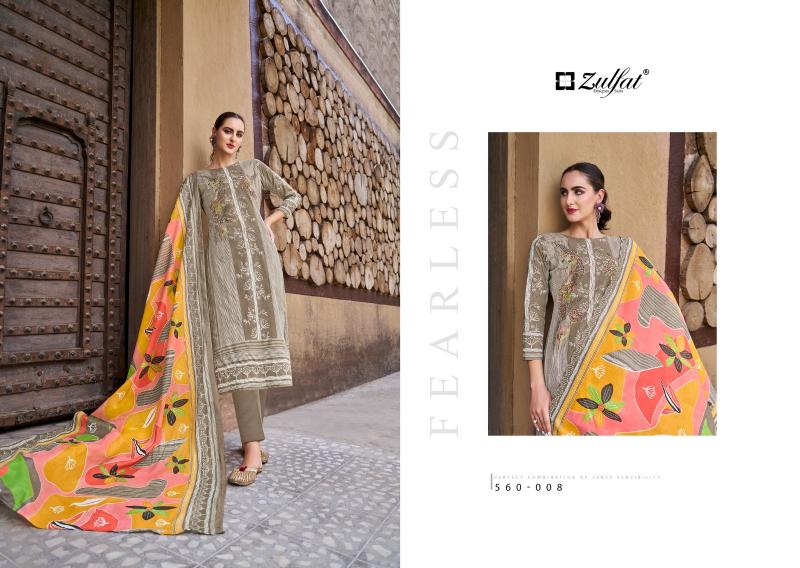 Zulfat Zohra Vol 3 Cotton Printed Designer Dress Material Wholesale catalog