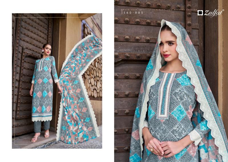 Zulfat Zohra Vol 3 Cotton Printed Designer Dress Material Wholesale catalog