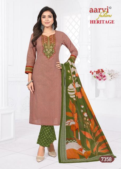 Aarvi Heritage Vol-2 – Katha Work Kurti Pant With Dupatta - Wholesale Catalog