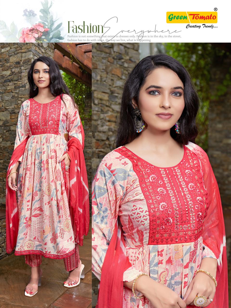 Aastha Capsule Foil Print Kurti Wholesale Catalog