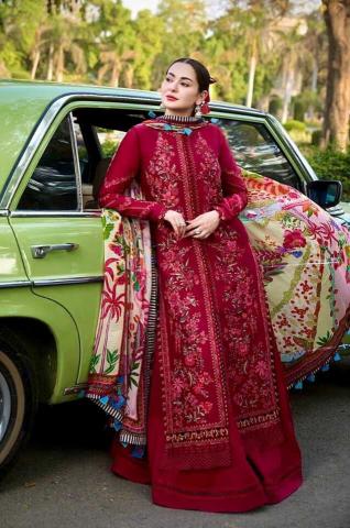 Anamsa 501 Embroidered Pakistani Suits Wholesale Catalog