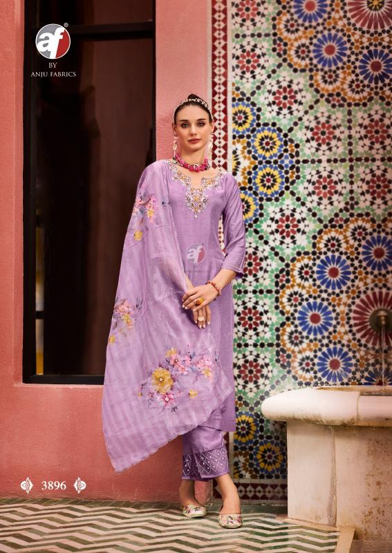 anju fabrics shehnai vol 8 Kurti Wholesale Catalog