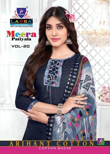 Arihant Lassa Meera Patiyala Vol-20 – Dress Material - Wholesale Catalog