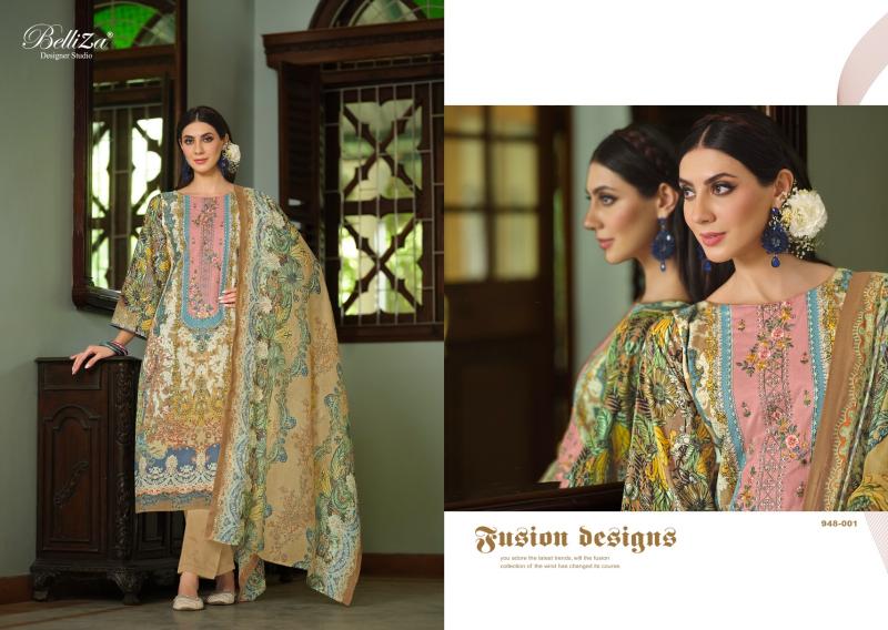 BelliZa Naira Vol 66 Cotton Printed Dress Material Wholesale Catalog