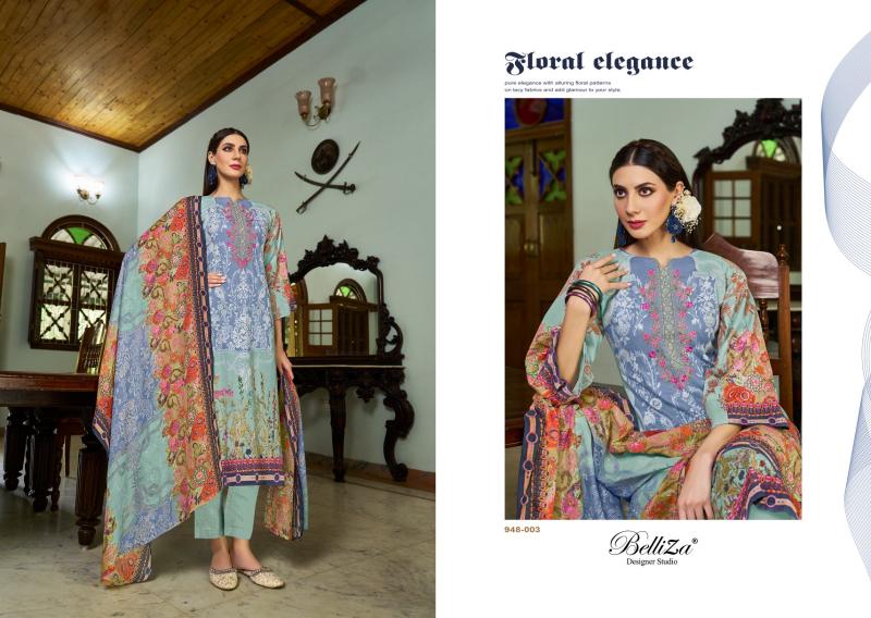 BelliZa Naira Vol 66 Cotton Printed Dress Material Wholesale Catalog