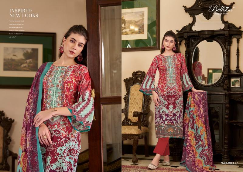 Belliza Naira Vol 67 Cotton Printed Dress Material Wholesale Catalog