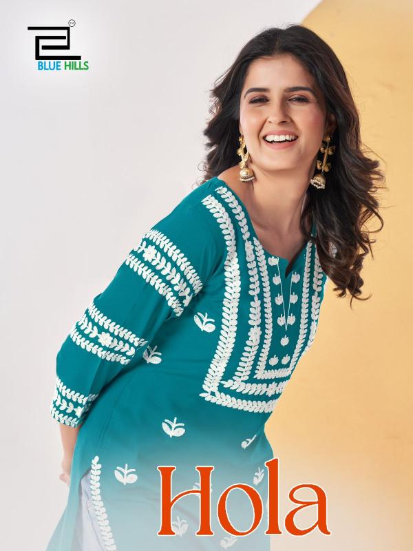 Blue Hills HOLA Kurti Wholesale Catalog