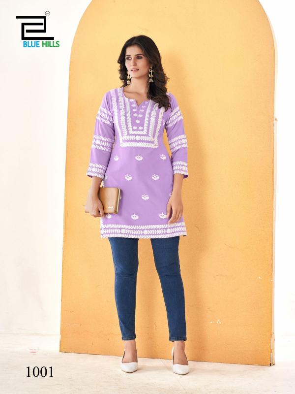 Blue Hills HOLA Kurti Wholesale Catalog