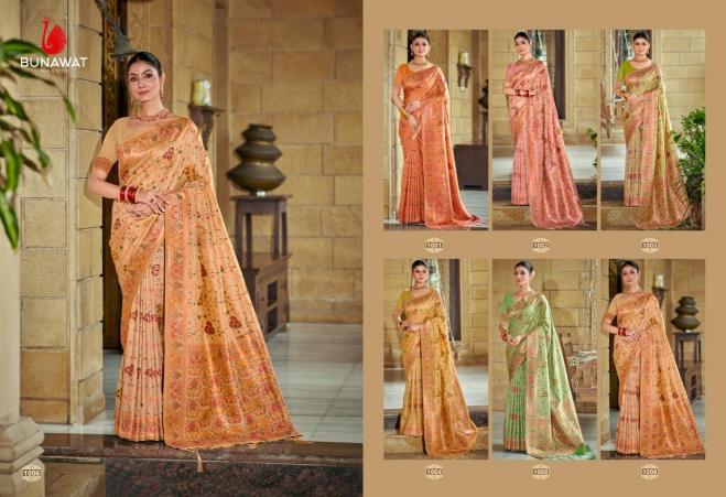 BUNAWAT Anmol Prabha Sarees Wholesale catalog