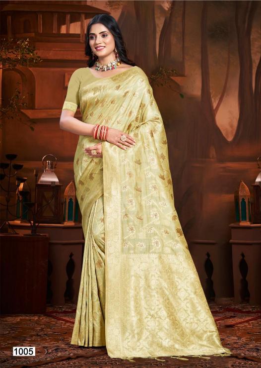 BUNAWAT Anubhuti Silk Vol2 Saree wholesale catalog