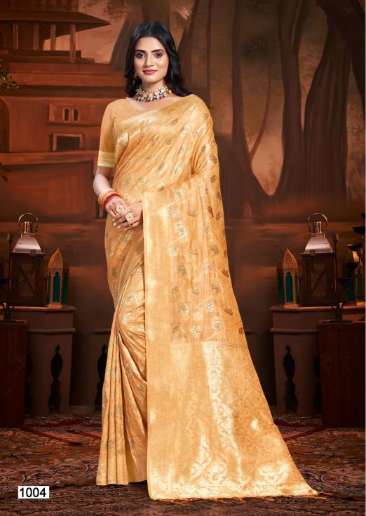 BUNAWAT Anubhuti Silk Vol2 Saree wholesale catalog