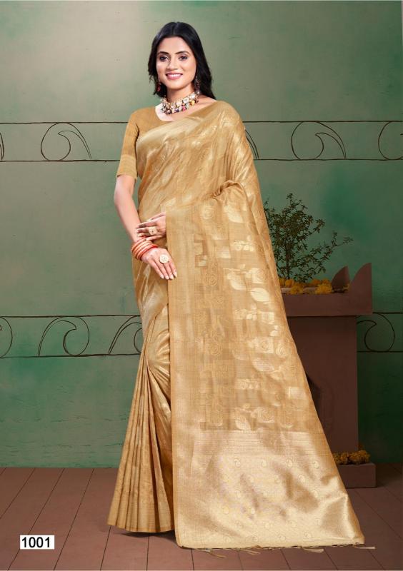 BUNAWAT Anubhuti Silk vol3 Saree Wholesale Catalog