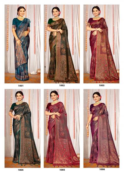 BUNAWAT ARADHYA SATAN wholesaler of art silk sarees in surat