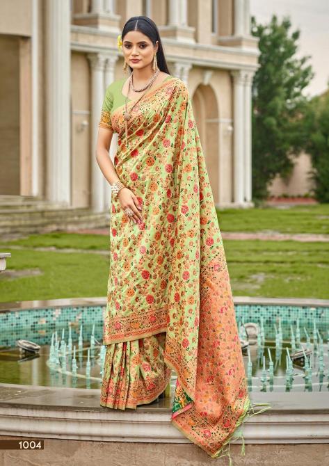 BUNAWAT Crystal SIlk Sarees Wholesale catalog