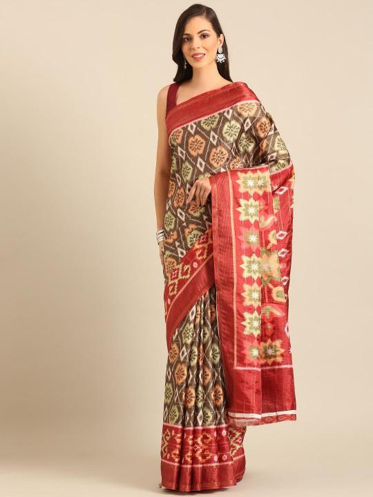 BUNAWAT Manipuri Patola Handloom wholesale price of saree in surat