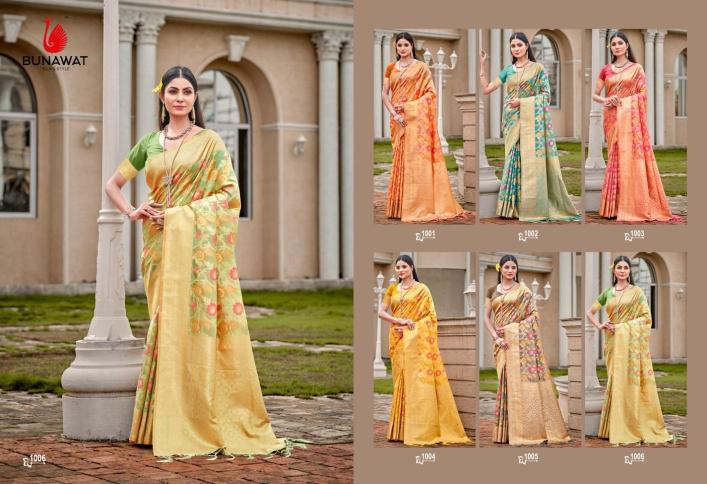 BUNAWAT Roopnikhar Banarasi Silk Saree Wholesale catalog