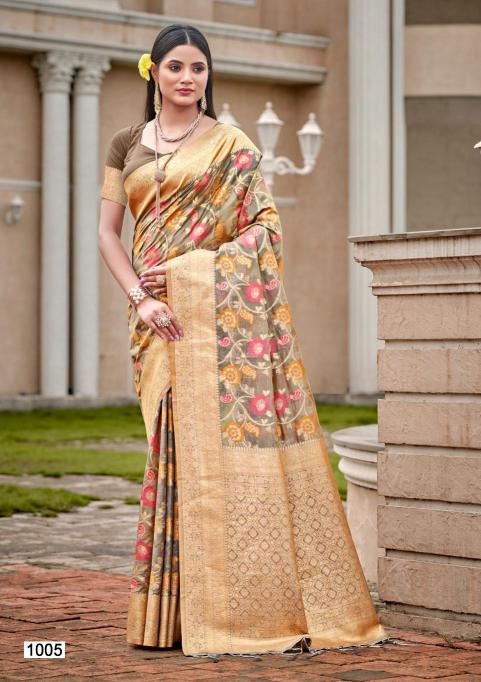 BUNAWAT Roopnikhar Banarasi Silk Saree Wholesale catalog