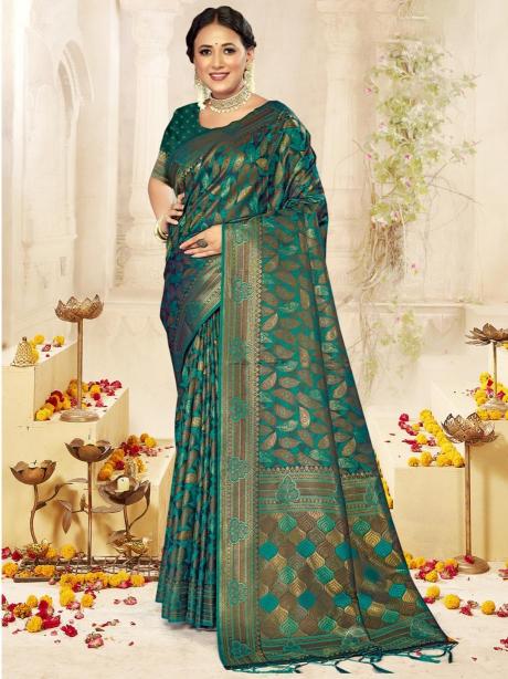 BUNAWAT SULEKHA SATAN Silk Saree Wholesale catalog