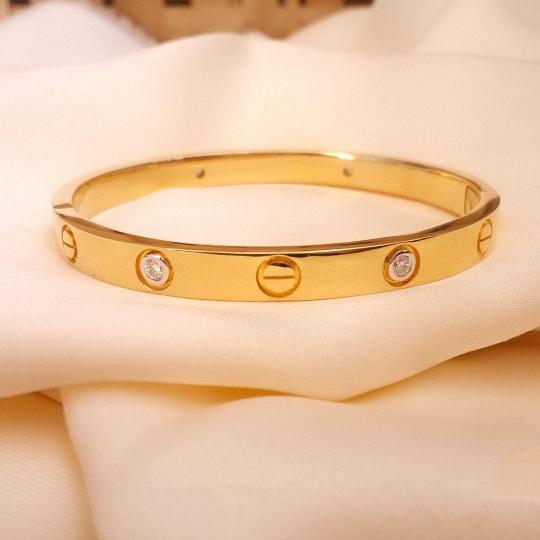 CARTIER DIAMOND Gold Bracelet 