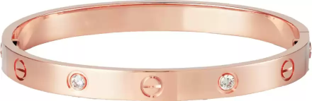 CARTIER DIAMOND ROSE GOLD Bracelet