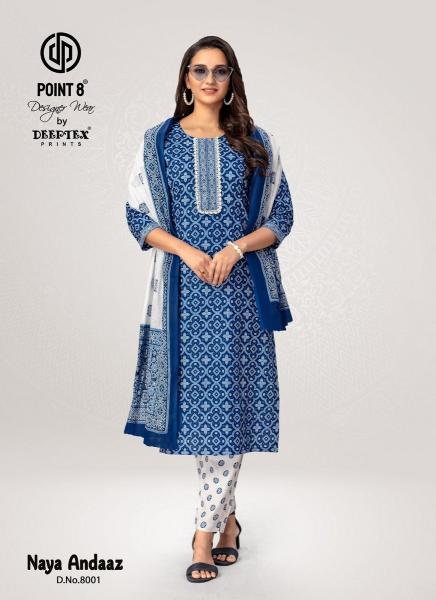 Deeptex Naya Andaaz Vol-8 – Kurti Pant With Dupatta - Wholesale Catalog