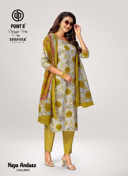 Deeptex Naya Andaaz Vol-8 – Kurti Pant With Dupatta - Wholesale Catalog