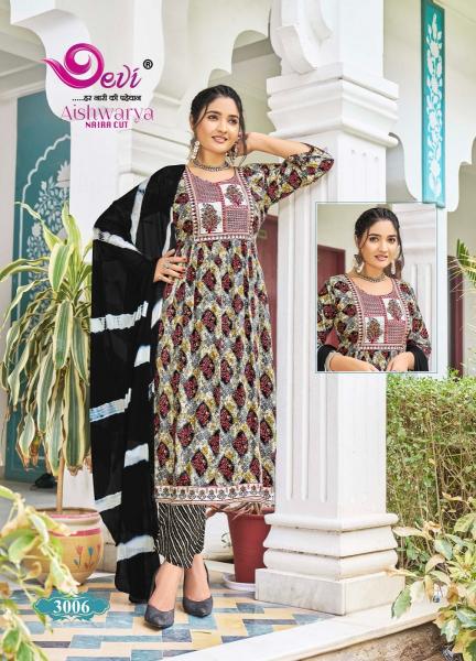 Devi Aishwarya Vol-3 – Nyra Cut Kurti With Pant & Dupatta - Wholesale Catalog