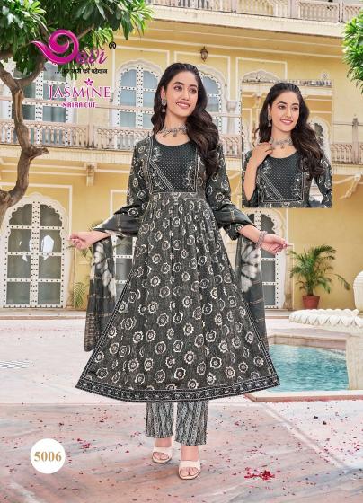 Devi Jasmine Vol-5 – Nyra Cut Kurti With Pant & Dupatta - Wholesale Catalog