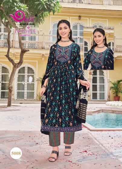 Devi Jasmine Vol-5 – Nyra Cut Kurti With Pant & Dupatta - Wholesale Catalog