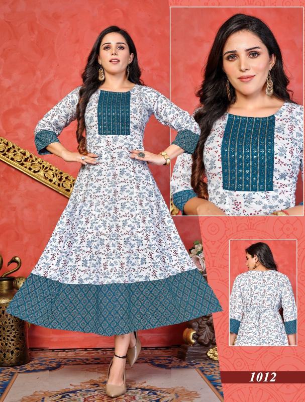 Fashion Talk Modern Style Kurti Wholesale Catalog