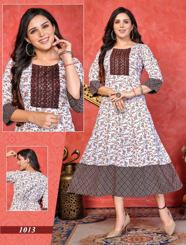 Fashion Talk Modern Style Kurti Wholesale Catalog